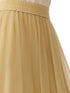 pleated midi skirt